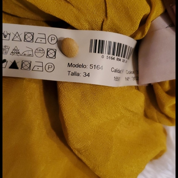 NWT Massimo Dutti yellow top - Picture 6 of 11